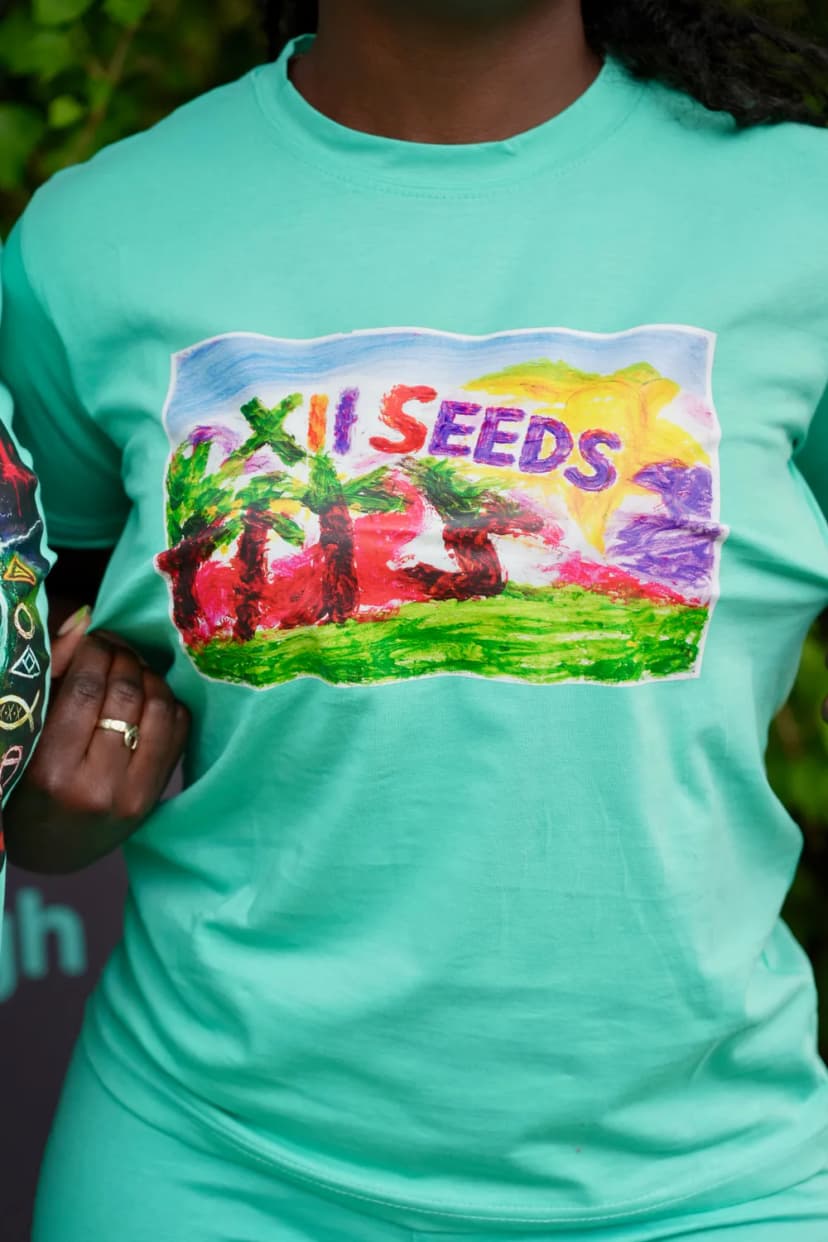 Hand-Painted XII SEEDS Tee