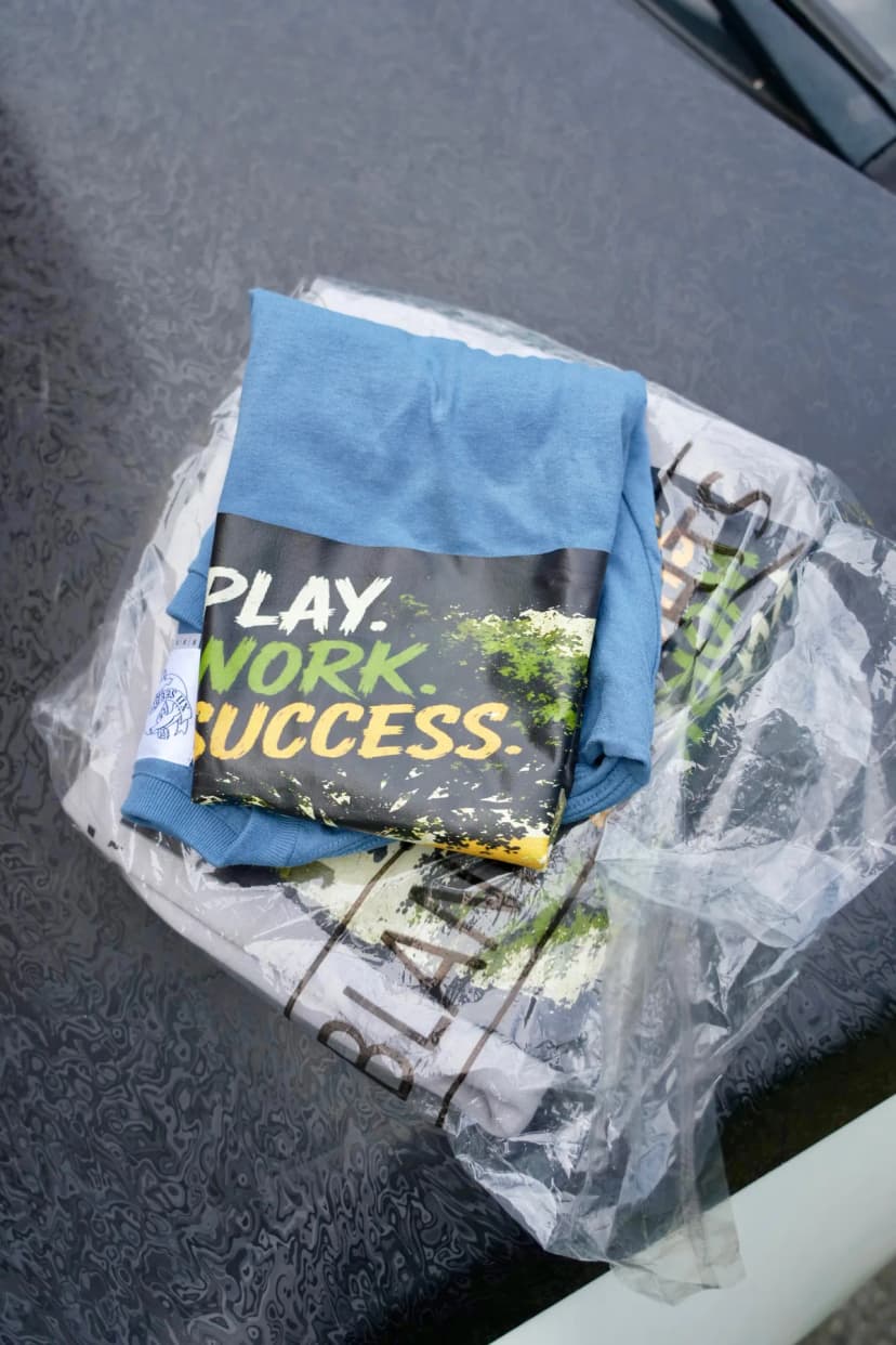 Play. Work. Success. Tee