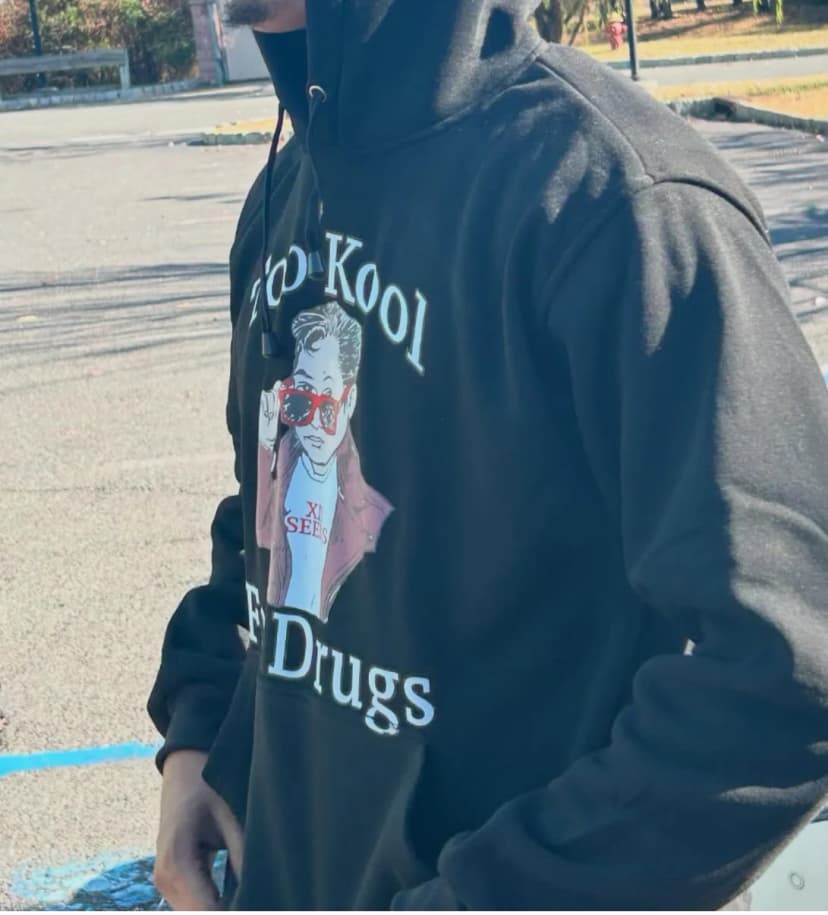 Too Kool For Drugs Hoodie