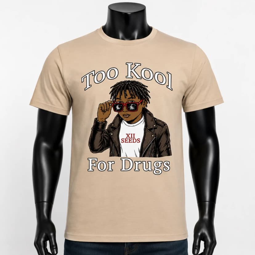 Too Kool For Drugs Tee