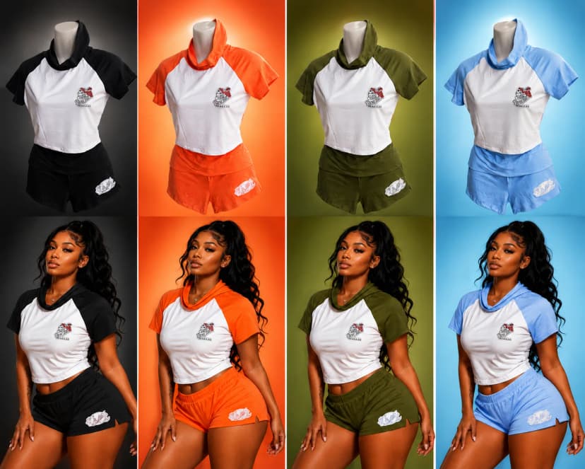 XIISEEDS Female Short Set